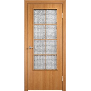 Дверь усиленная Ламинатин (CPL) ДУ 57 армированное стекло