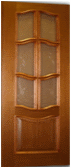 Дверь шпонированная филенчатая 67F
