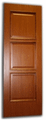 Дверь шпонированная филенчатая 76F